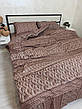 Байковий комплект постільної білизни Півтораспальний розмір, фото 6