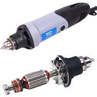 Дремель міні дриль бормашина 400Вт 220В Hilda MD400 JD3321C, аксесуари kalyna