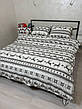 Байковий комплект постільної білизни Півтораспальний розмір, фото 10