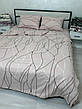 Байковий комплект постільної білизни Півтораспальний розмір, фото 8