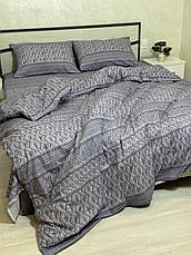 Байковий комплект постільної білизни Півтораспальний розмір, фото 3