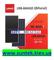 Сонячна панель Longi HI-MO 7 LR8-66HGD-620M Bifаcial N-type 620Вт