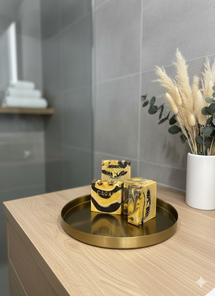 Шовкове крем-мило з нуля «Обліпиха & какао», фото 1