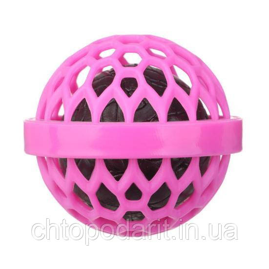 Кулька анти-пил, м'яч для очищення сумки, липкий ролик від бруду, пилозбірник багаторазового використання рожевий 1 шт Код 00-0776, фото 1