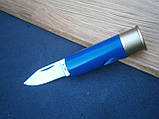 Ніж міні складаний Antonini Knives Old Bear "12 калібр" Gauge 12 Cartridge Knife 11,5 см синій, фото 7