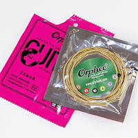 Струни для акустичної гітари 6шт 12-53", 0.30-1.34мм, Orphee TX640 kalyna