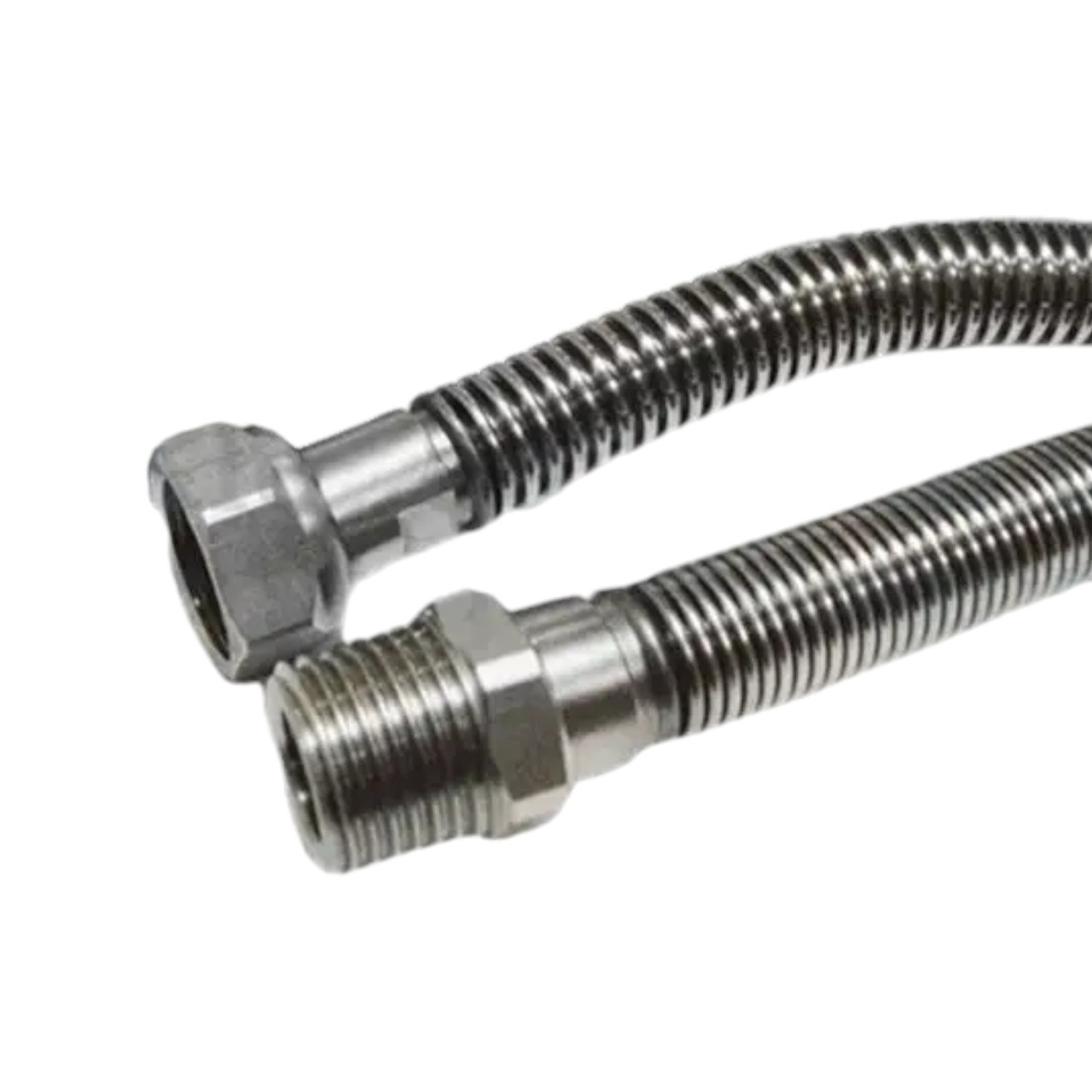 Cильфонний шланг для води та опалення EcoFlex D 1' L-20 см ГШ