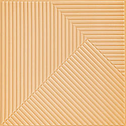 Самоклеюча декоративна 3D панель Бамбук Жовто-пісочний 500х500х5мм SW-00002879