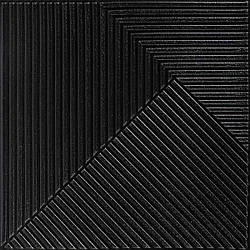 Самоклеюча декоративна 3D панель 500х500х5мм Бамбук Чорний SW-00002881