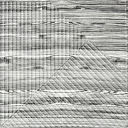 Самоклеюча декоративна 3D панель 500х500х5мм Бамбук Дерево Зебра SW-00002884