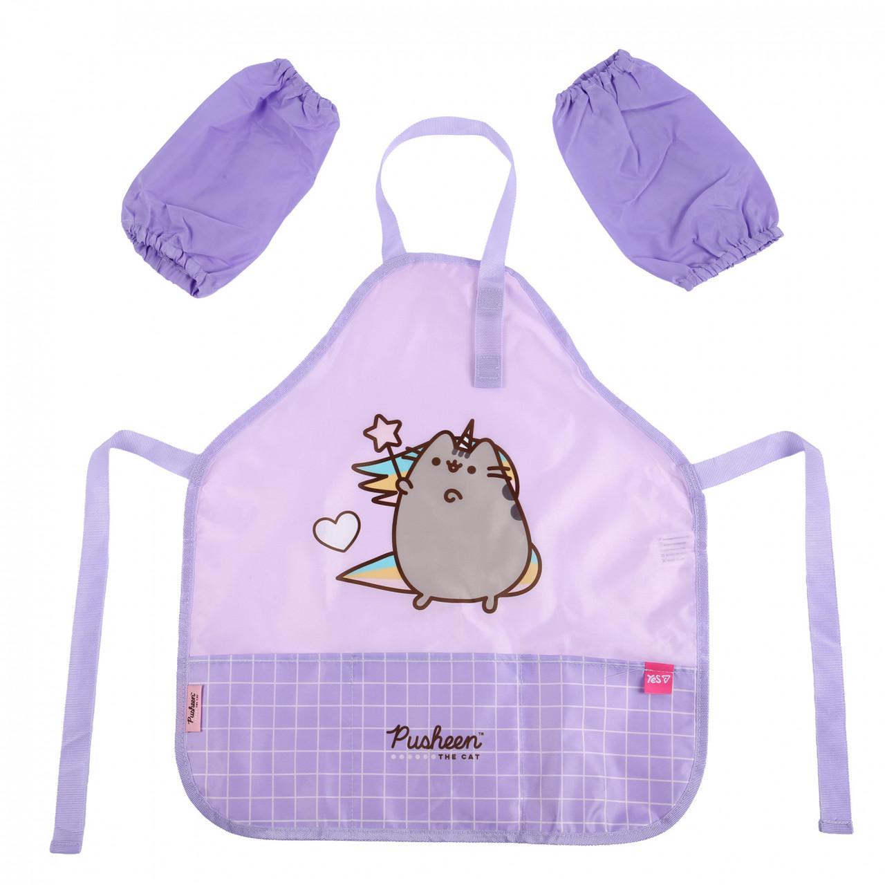 Фартух для творчості Yes з нарукавниками Pusheen, фото 1
