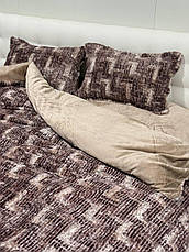 Велюрова постільна білизна Двоспальний розмір, фото 2
