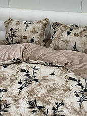 Велюрова постільна білизна Двоспальний розмір, фото 3