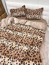 Велюрова постільна білизна Двоспальний розмір, фото 4