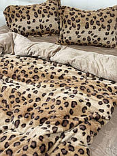 Велюрова постільна білизна Двоспальний розмір, фото 3