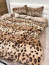 Велюрова постільна білизна Двоспальний розмір, фото 5