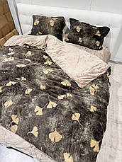 Велюрова постільна білизна Двоспальний розмір, фото 4
