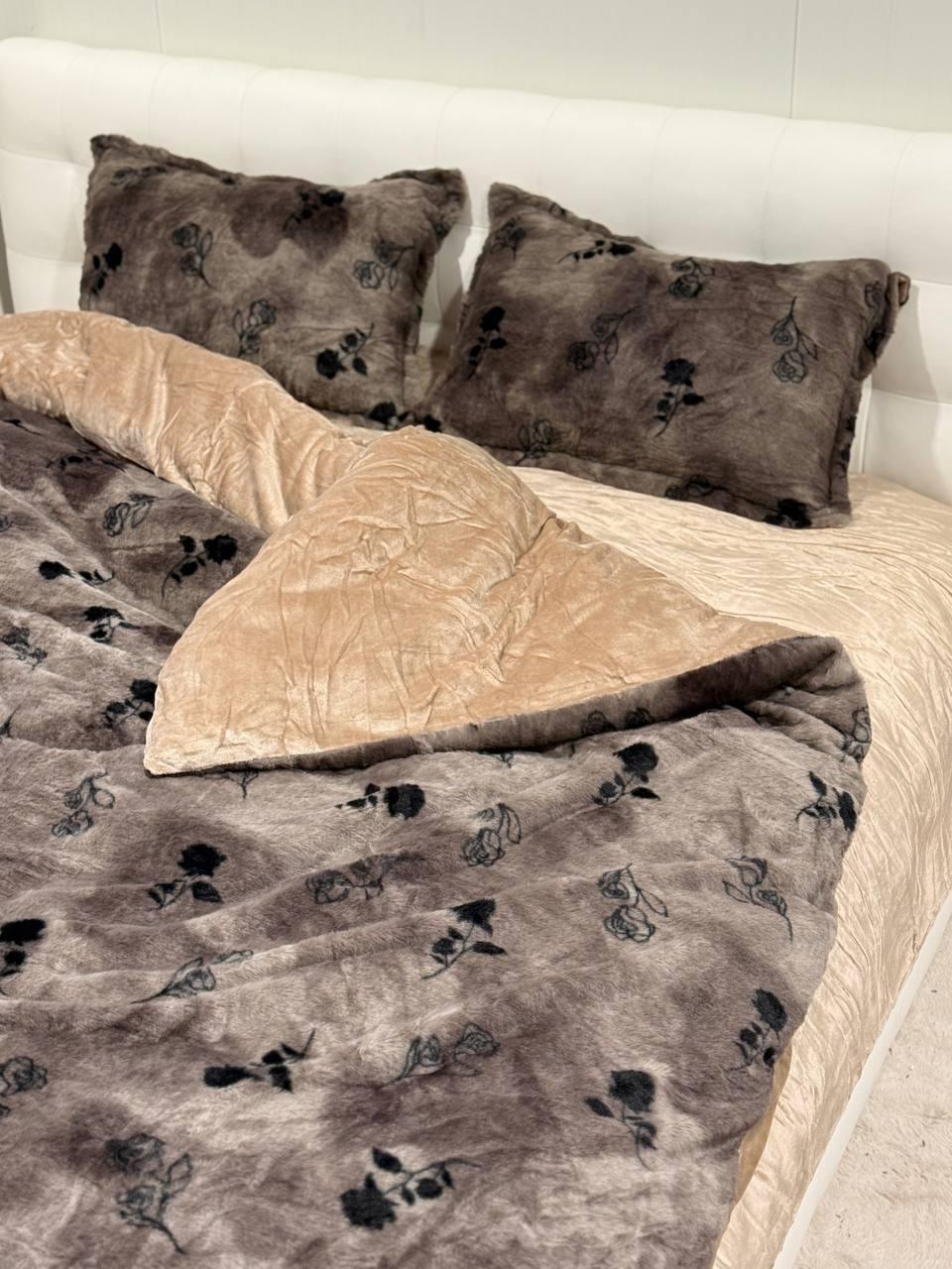 Велюрова постільна білизна Двоспальний розмір