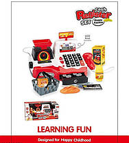 Касовий апарат 35535 B (12/2) світло, звук, ваги, мікрофон, калькулятор, в коробці