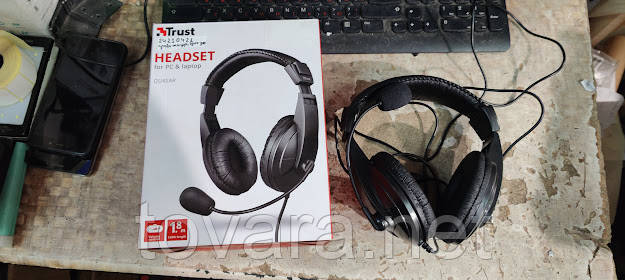 Навушники Trust Quasar Headset 21661 № 24230421/1