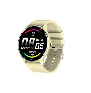 North Edge — розумний жіночий смарт-годинник з пульсометром, бежевий.