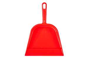 Совок для сміття малий червоний Алеана