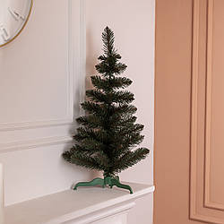 Штучна новорічна настільна міні ялинка «Полонинська» зелена 60 см SOK-M-03-3