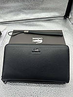 Чоловічий шкіряний гаманець Lacoste гуртом/роздріб