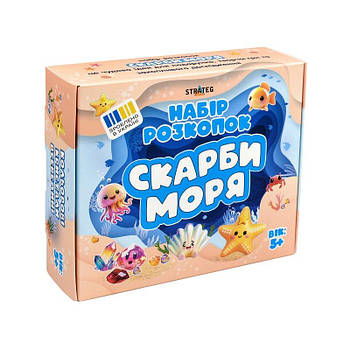 Набір для творчості розкопки "Скарби моря" (укр) 30907S G-Rich