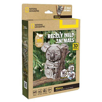 Cubic Fun Тривимірна головоломка-конструктор серії Дикі тварини Коала DS1176h G-Rich