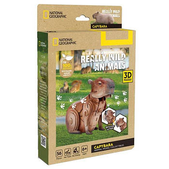 Cubic Fun Тривимірна головоломка-конструктор серії Дикі тварини "Капибара" DS1177h G-Rich