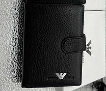 Чоловічий шкіряний гаманець Armani гуртом/роздріб