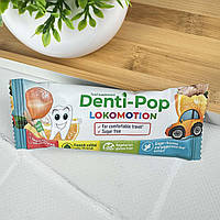 Леденец Denti Pop Lokomotion от укачивания без сахара (апельсин и имбирь) 1 шт