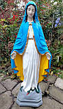 Скульптура Матері Божої 63 см кольорова, фото 7