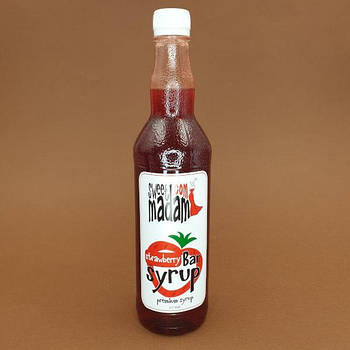 Барний сироп Sweet Madam Полуниця 700 г