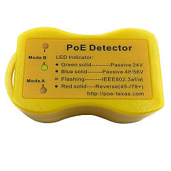 Тестер PoE ProNet GV-812 / Тестер для перевірки передачі електроживлення кабелем Ethernet
