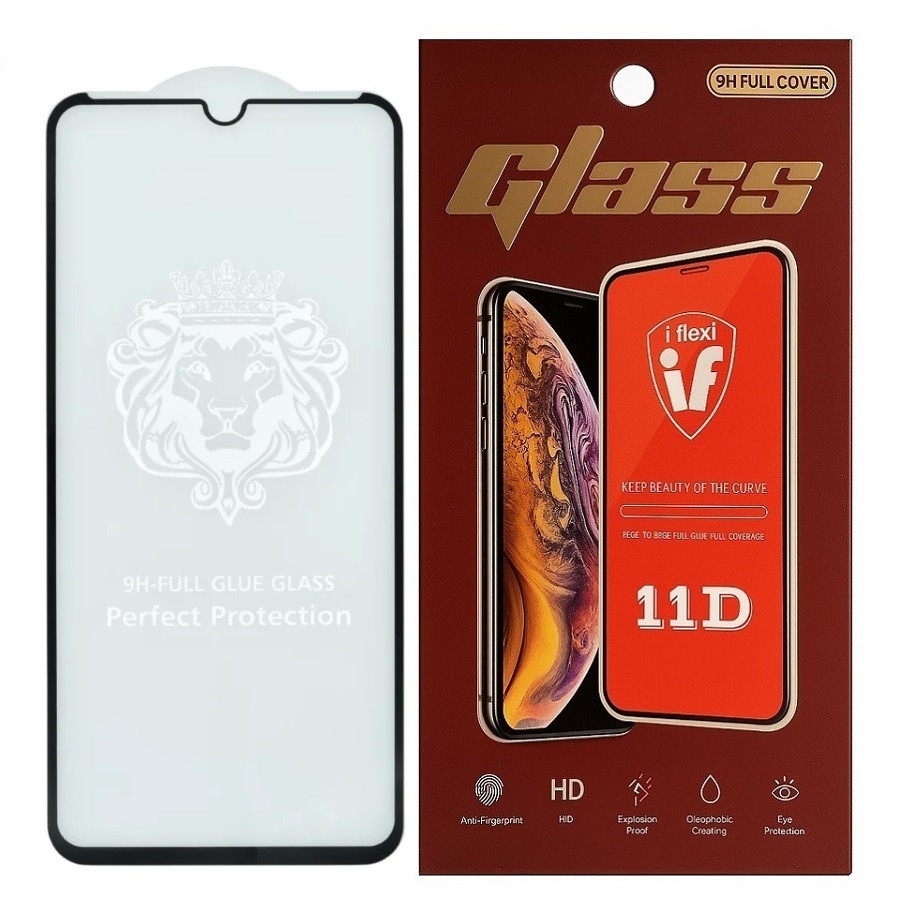 Захисне скло Lion для Xiaomi Mi 9 Lite / Mi CC9 з чорною рамкою