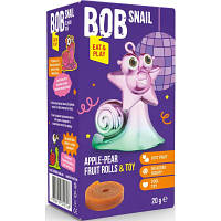 Цукерка Bob Snail Равлик Боб набір Яблуко-груша з іграшкою 51 г 4820219342748 kalyna
