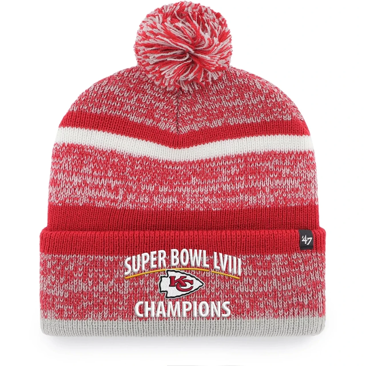 Шапка зимова 47 Brand Kansas City Chiefs Super Bowl LVIII розмір One Size, фото 1