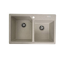 Гранитная мойка для кухни VALESO 7850 HARMONY матовая Топаз