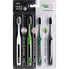 Median Набір зуб. щіток Bamboo Charcoal 4шт