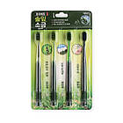 Median Набір зуб. щіток Microfiber Toothbrush 4шт