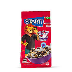 Смайлики START Зернові Білий та Чорний шоколад. Сухий сніданок 200г