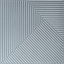 Самоклеюча декоративна 3D панель 500х500х5мм Бамбук Сірий SW-00002878