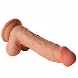 Фалоїмітатор на присоску Javier PVC, фото 7