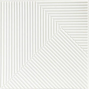 Самоклеюча декоративна 3D панель Бамбук Білий 500х500х5мм SW-00002877
