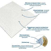 Самоклеюча декоративна 3D панель Бамбук Білий 500х500х5мм SW-00002877, фото 2