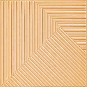Самоклеюча декоративна 3D панель Бамбук Жовто-пісочний 500х500х5мм SW-00002879