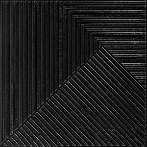 Самоклеюча декоративна 3D панель 500х500х5мм Бамбук Чорний SW-00002881