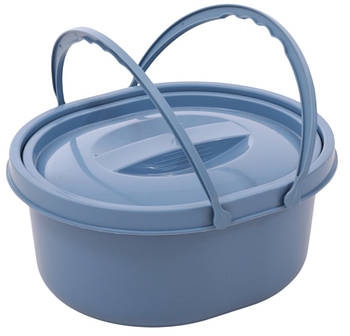 Відро для стільця-туалета велике пластикове